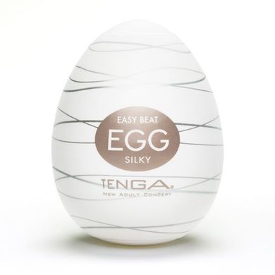 Мастурбатор яйцо Tenga Egg Silky (Нежный Шелк) E21710 фото