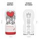 Мастурбатор Tenga Keith Haring Deep Throat Cup (глибоке горло) з вакуумною стимуляцією SO1647 фото 2