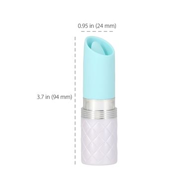 Вибратор Pillow Talk Lusty Luxurious Flickering Massager - Teal SO7752 фото