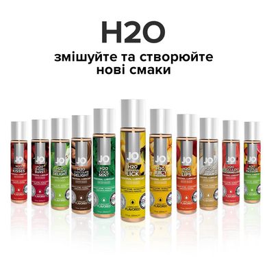 Змазка на водній основі System JO H2O — Banana Lick (120 мл) без цукру, рослинний гліцерин SO1676 фото