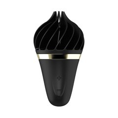 Мороженка спінатор Satisfyer Lay-On - Sweet Treat Black/Gold, 10 режимів роботи, водонепроникна SO3551 фото