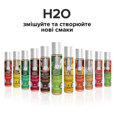 Смазка на водной основе System JO H2O — Green Apple (120 мл) без сахара, растительный глицерин SO1677 фото