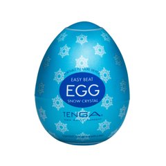 Мастурбатор-яйцо Tenga Egg Snow Crystal с охлаждающим лубрикантом SO8063 фото