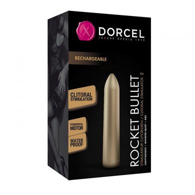 Вібрпоуля, яка перезаряджається Dorcel Rocket Bullet Gold SO4071 фото