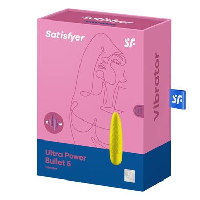 Мінівібратор Satisfyer Ultra Power Bullet 5 Yellow SO5430 фото