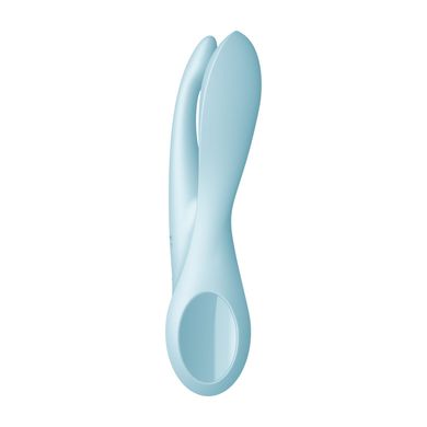 Кліторальний вібратор Satisfyer Threesome 1 Light Blue SO6986 фото