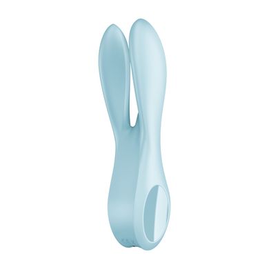 Кліторальний вібратор Satisfyer Threesome 1 Light Blue SO6986 фото