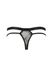 Чоловічі прозорі стринги Passion 029 Thong Collin XXL/XXXL Black, сітка SO7560 фото 4