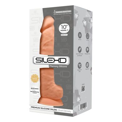 Фаллоимитатор реалистичный SilexD Arnold Flesh (MODEL 5 size 10in), двухслойный, силикон+Silexpan, д SO5969 фото