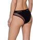 Трусики з прозорою вставкою Passion PS002 PANTIES black, size L SO4191 фото 2