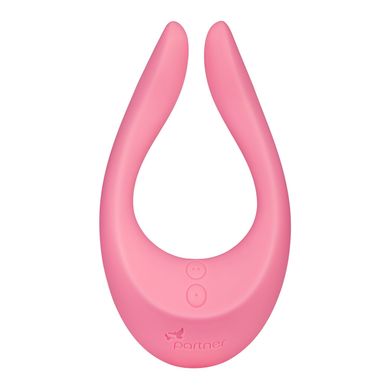 Вибратор для пар Satisfyer Endless Joy Pink, 3 независимых мотора, многофункциональный SO2306 фото