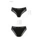 Трусики з прозорою вставкою Passion PS002 PANTIES black, size M SO4192 фото 6