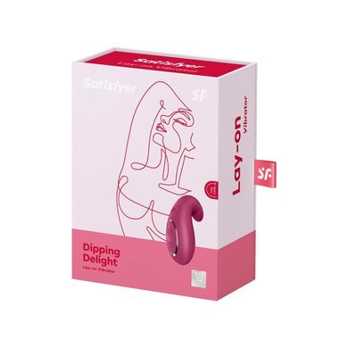 Вібратор Satisfyer Dipping Delight Berry SO6990 фото