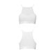 Спортивний топ з прозорою вставкою Passion PS006 TOP white, size L SO4243 фото 4