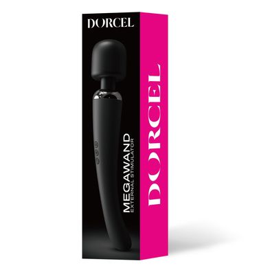 Потужний вібромасажер Dorcel Megawand Black який перезаряджається, 160 режимів SO1403 фото