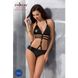 Боди монокини под латекс LAMIS BODY black XXL/XXXL - Passion Exclusive PS24803 фото 3