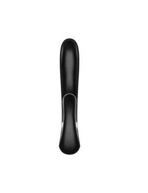 Смарт вібратор-кролик із підігрівом Satisfyer Heat Wave Black SO6098 фото