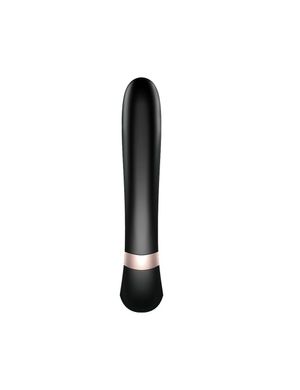 Смарт вібратор-кролик із підігрівом Satisfyer Heat Wave Black SO6098 фото