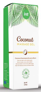 Масажний гель для інтимних зон Intt Coconut Vegan (30 мл) SO5973 фото