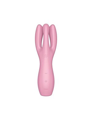 Клиторальный вибратор Satisfyer Threesome 3 Pink с тремя пальчиками SO6101 фото