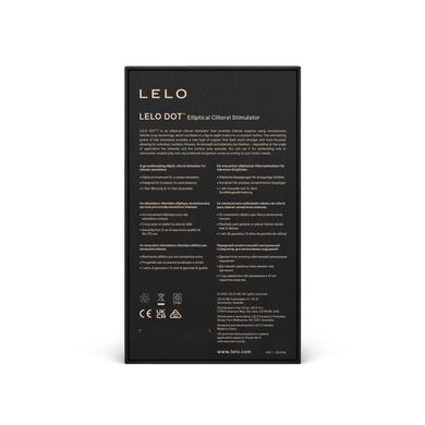 Кліторальний вібратор LELO DOT Aqua, точкова стимуляція, технологія Infinite Loop SO8085 фото