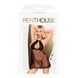 Комплект сорочка в стиле 60-х и трусики с доступом Penthouse - Libido Boost Black M/L SO4316 фото 3