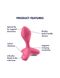 Анальна пробка з вібрацією Satisfyer Game Changer Pink SO6104 фото 4