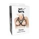 Портупея женская с шипами Art of Sex - Demia Leather harness, Черная L-2XL SO8504 фото 3