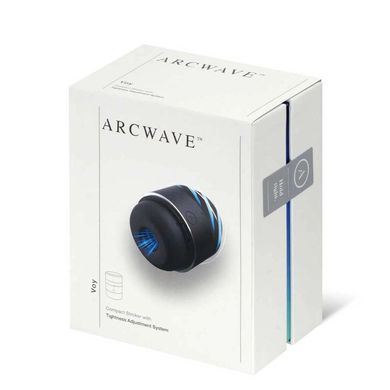 Мастурбатор з регулюванням герметичності Arcwave Voy Compact Stroker, 8 інтенсивностей, наскрізний SO6946 фото