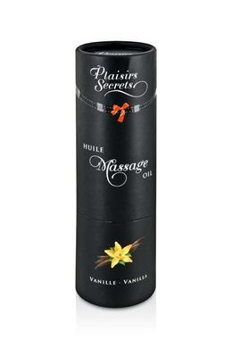 Массажное масло Plaisirs Secrets Vanilla (59 мл) с афродизиаками, съедобное, подарочная упаковка SO1843 фото