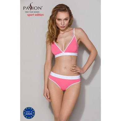 Спортивні трусики-стрінги Passion PS007 PANTIES pink, size M SO4256 фото