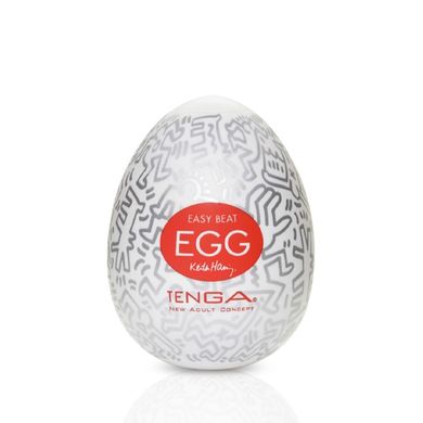 Мастурбатор-яйцо Tenga Keith Haring Egg Party SO1650 фото