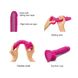 Реалистичный фаллоимитатор Strap-On-Me Sliding Skin Realistic Dildo Fuchsia - S, эффект подвижной ко SO6254 фото 3