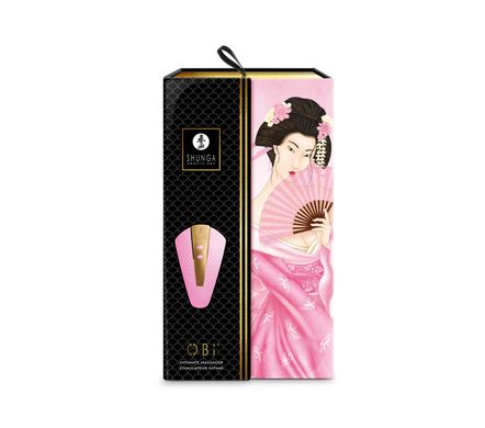 Клиторальный вибратор Shunga Obi Light Pink SO6898 фото