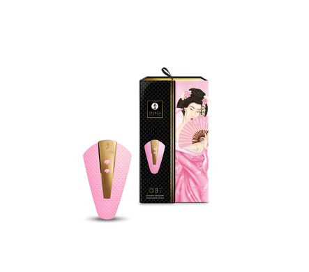 Клиторальный вибратор Shunga Obi Light Pink SO6898 фото