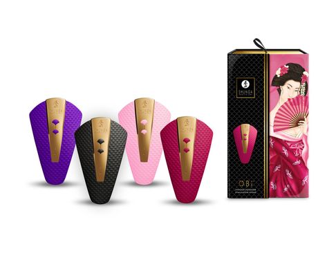 Клиторальный вибратор Shunga Obi Light Pink SO6898 фото