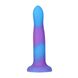 Светящийся в темноте фаллоимитатор ADDICTION Rave 8″ Glow in the Dark Dildo Blue Purple, 20,3 см SO6851 фото 3