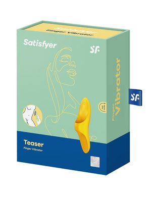 Вібратор на палець Satisfyer Teaser Dark Yellow SO5422 фото