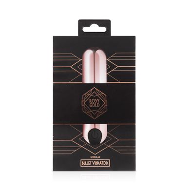 Віброкуля Rosy Gold — Nouveau Bullet Vibrator, перезаряджається SO4593 фото