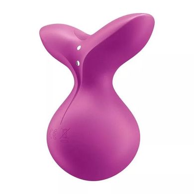 Мінівібромасажер Satisfyer Viva la Vulva 3 Violet SO7787 фото