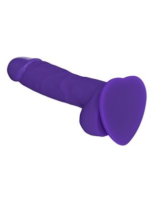 Реалистичный фаллоимитатор Strap-On-Me SOFT REALISTIC DILDO Violet - Size M SO4522 фото