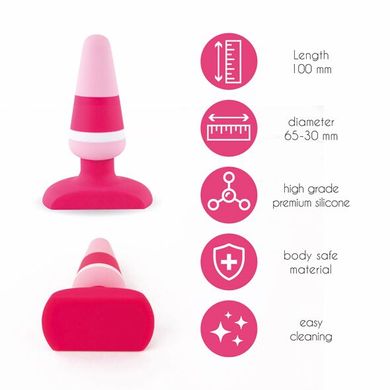 Анальна пробка FeelzToys - Plugz Butt Plug Colors Nr. 2 SO4575 фото