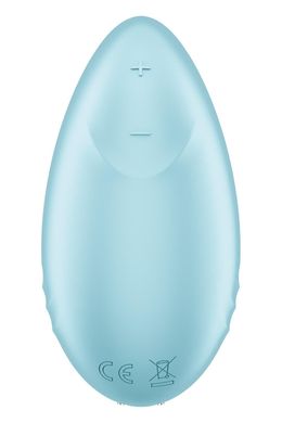 Смарт-вибратор для клитора Satisfyer Tropical Tip Light Blue SO7142 фото