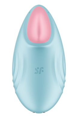 Смарт-вибратор для клитора Satisfyer Tropical Tip Light Blue SO7142 фото