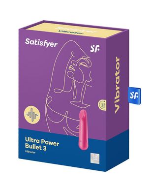 Віброкуля на акумуляторі Satisfyer Ultra Power Bullet 3 Red SO5427 фото