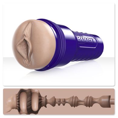 Мастурбатор-вагина Fleshlight Boost Bang, плавающие кольца Turbo Tech SO8155 фото