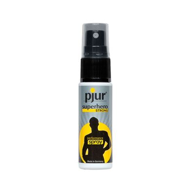 Пролонгувальний спрей pjur Superhero Strong Spray 20 ml, з екстрактом імбиру, всотується в шкіру PJ12920 фото