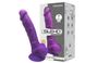 Фаллоимитатор SilexD Johnny Purple (MODEL 1 size 7in), двухслойный, силикон+Silexpan, диаметр 3,8 см SO8210 фото 3