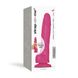 Реалистичный фаллоимитатор Strap-On-Me Sliding Skin Realistic Dildo Fuchsia - L, эффект подвижной ко SO6257 фото 7