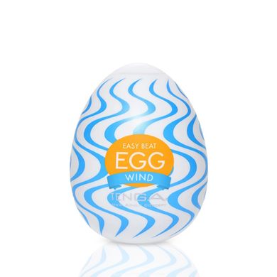 Мастурбатор-яйцо Tenga Egg Wind с зигзагообразным рельефом SO5494 фото